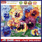 Oil Painting By Number Flowers Art Oil Digital Picture Home Wall Decor for Gi