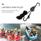 Heavy Duty Adjustable Rope Clip Tent Lamp Hanging Lanyard Lifting Pulley S Ho