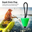 4x Kayak Canoe Boat Scupper Plugs Marine Dinghy Drain Holes Stopper (Green)