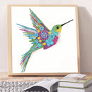 5D Partial Special Shaped Diamond Painting Hummingbird Poster Kit (up251) Newly