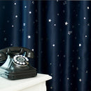 Full Blackout Shading Stars Bedroom Balcony Curtains Hook Grommet Purdah(2)