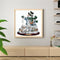 40x40cm DIY Paint By Number Kit Snowman Christmas Tree for Home Decoration Gift