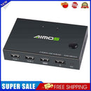 4K HDMI-compatible Switcher USB HUB KVM Switch for Keyboard Mouse Printer