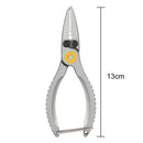 Mini Fishing Pliers Aluminum Alloy Fishing Scissors for Fisherman Angler (G