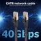 40Gbps Cat8 Ethernet Cable SFTP RJ45 LAN Patch Cord for Router Modem (7.6m)