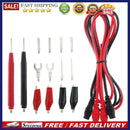 16pcs/ Set Multifunction Multimeter Alligator Probe Silicone Test Lead Tool