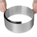 6-8" Adjustable Round Mousse Mould Cake Steel Pastry Mold Baking C6I3 X5Q8
