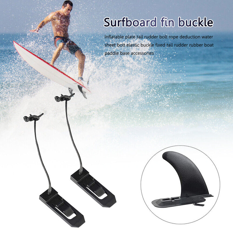 Longboard Surfing Fins Clip Nylon Fittings Inflatable Paddle Board Fin Buckle