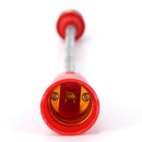 E27 LED Light Bulb Holder Universal Flexible Extension Lamp Socket (Red) Newly