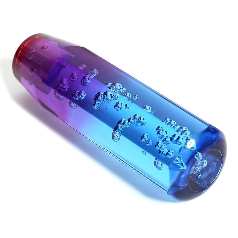 Universal Car Gear Shift Knob Octangle Crystal Bubble Manual Gear Stick Shifter