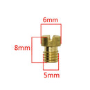 Pcs Pilot Jets Carburetor Main Jets Main Nozzle Main Jets For PWK PE Mikuni OKO