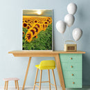 5D DIY Full Drill Diamond Painting Sunflower Cross Stitch Craft Kits Wall Dec