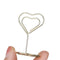 Desktop Decoration Table Numbers Holder Clamps Stand Place Card Photos Clips