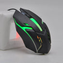 120cm USB 5500dpi 2 Buttons Led Business Mouse Optical Ergonomic for Game O