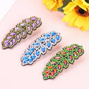 3pcs Fashion Hair Clip Rhinestone Hairpins Bars DIY Girl Crystal Bobby Pin