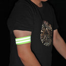 Wristband Cycling Reflective Strips Bicycle Bind Strap Warning Armband