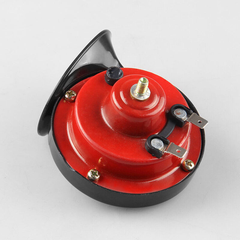 105dB Car Horn 12V for Trucks, Electric Double Snail Horns, for Train Vehicle