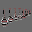 Steel Tip Repair Kit Fishing Rod Guide Tackle Box Accessories Eye Ceramic Ring