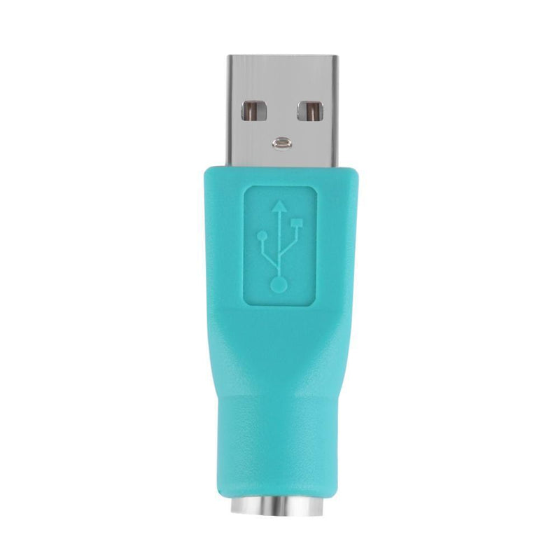 2pcs PS/2 Female to USB Male Adapters Converters for PC Keyboard Mouse Mice