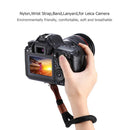 JUNERAIN Nylon Rope Camera Wrist Band Lanyard for Leica Digital Camera