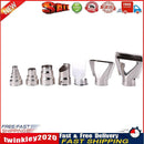 7pcs Stainless Steel Universal Hot Air Blower Nozzles Set Industrial Tools Newly