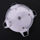 Solar Powered 360 Degree Jewelry Rotating Display Stand Turn Table LED Ligh