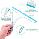 All-Purpose Shower Squeegee For Shower Doors Bathroom Window Car Glass J2M8 O0K5