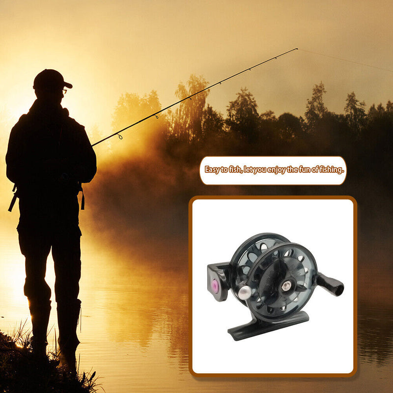 Plastic Metal Winter Ice Fly Fishing Reels Wheel Sea Rock Fishing Throwing Re