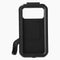 M18S Waterproof Motorcycle Bike Handlebar Rear View Mirror Phone Holder Case