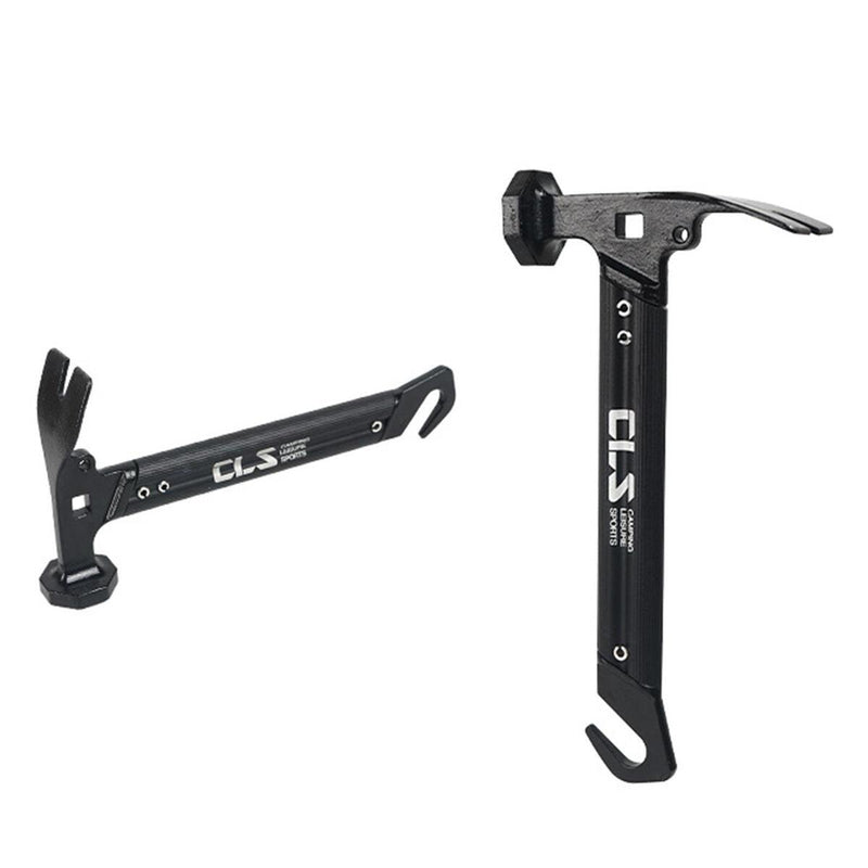 Tent Stake Peg Mallet Remover Puller Driver Outdoor Aluminum Camping Hammer: