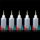 Cake Decorating Sauce Plastic Painting Squeeze Bottles Nozzles Tattoo Jam