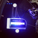 14RGB LED USB Rechargeable Bicycle Wheel Spoke Light MTB Road Bike Warning Lamp