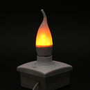 Matefielduk E14 3W LED PC Lamp Dimmable Flame Effect Anti-UV Emulation (2835SMD