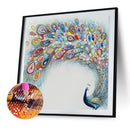 5D DIY Full Drill Diamond Painting Peafowl Cross Stitch Mosaic Craft Decor Kit