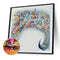 5D DIY Full Drill Diamond Painting Peafowl Cross Stitch Mosaic Craft Decor Kit