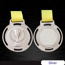 6.5cm Torch Medal Souvenir Zinc Alloy Sport Award Sports Competition Medal