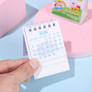 Organizer Yearly Agenda Portable Desktop Ornaments Cute Desk Calendar Mini