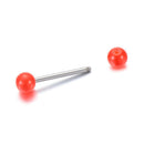 Cool Gothic Hip Hop Rock Punk Luminous Barbell Tongue Rings For 10pcs/set