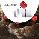 Rainproof Poultry Feeder Port DIY Chicken Duck Feeding Kit Breeding Tools Newly