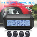 AN-10C Solar Car TPMS Tire Pressure Monitor System (Black+White External) Newly