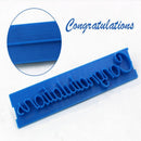Fondant Cutter Baking Tool Sugarcraft Mould Letter Cake Mold Happy Birthday