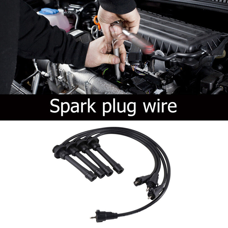 4pcs Replacement Engine Spark Plug Ignition Cable for 90919-22387 Car Accessorie