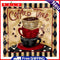 1989candy Diamond Embroidery Painting DIY Retro Coffee Full Drill Cross Stitch K