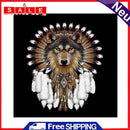 5D DIY Diamond Painting Kits Wolf Dream Catcher Full Round Drill Wall Decor Art