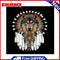 5D DIY Diamond Painting Kits Wolf Dream Catcher Full Round Drill Wall Decor Art