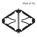 10pcs 86mm Wall Socket Switch Bottom Box Fixed Support Rod Cassette Repair Newly