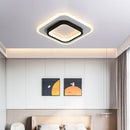 LED Ceiling Lamp for Bedroom Interior Aisle Hallway Corridor (Square Warm) Newly