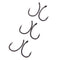 30pcs Coating Carp Hook Yn Fishing Tackles Tools for Carp Fishing (10)