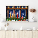 5D Diamond Painting DIY Christmas Full Round Drill Festive Xmas Home Decorati