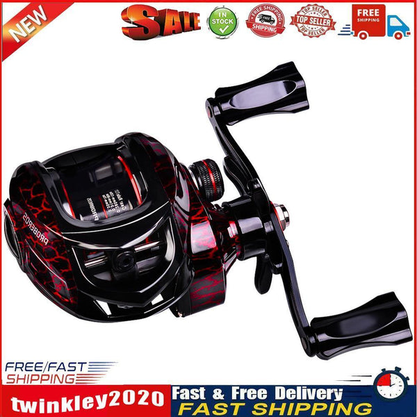 Baitcasting Fishing Reel 7.2:1 10kg Max Drag Sea Fishing Wheel (MHP10L) Newly